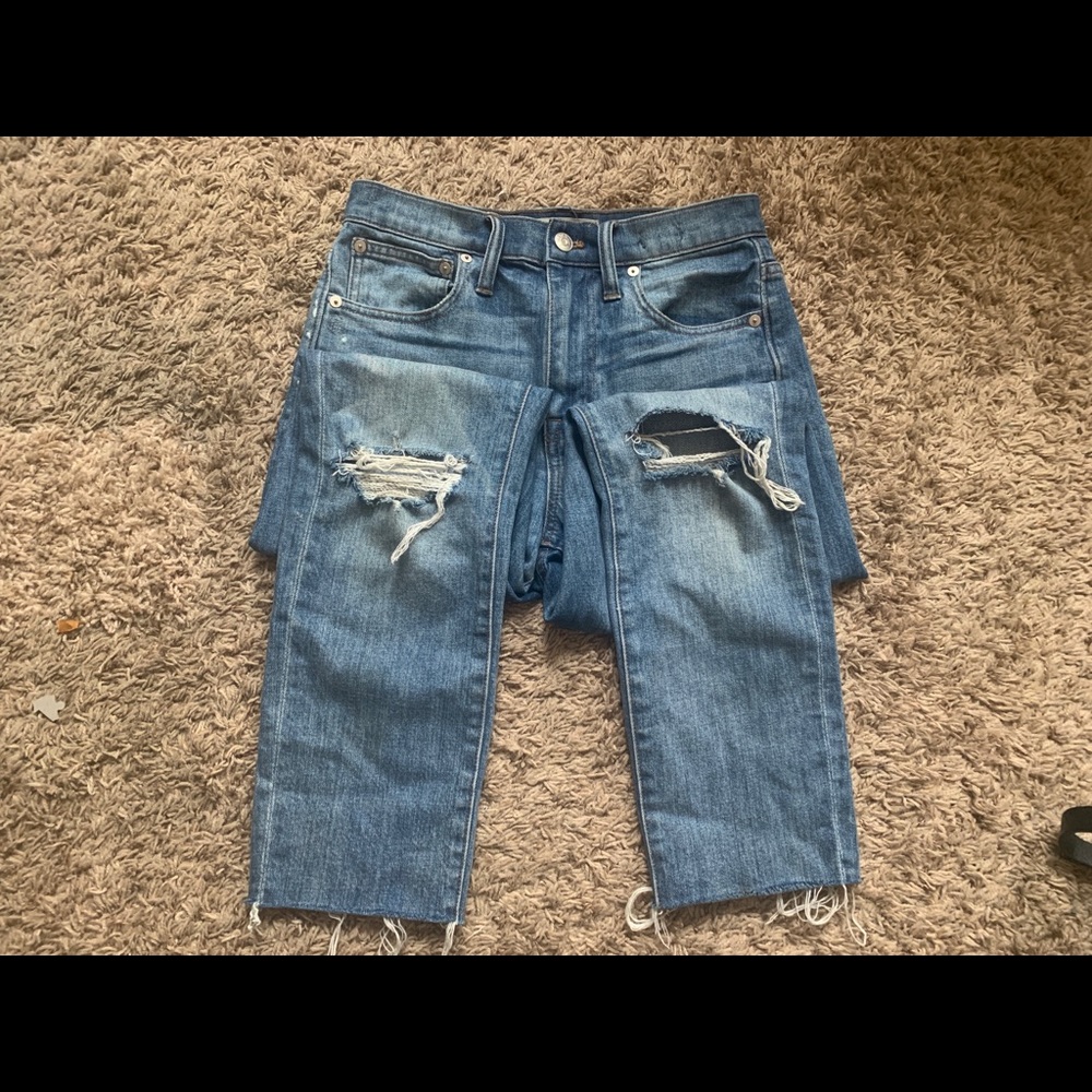 Madewell High-Rise Slim Boyjean